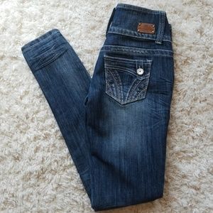 Almost Famous higher rise denim